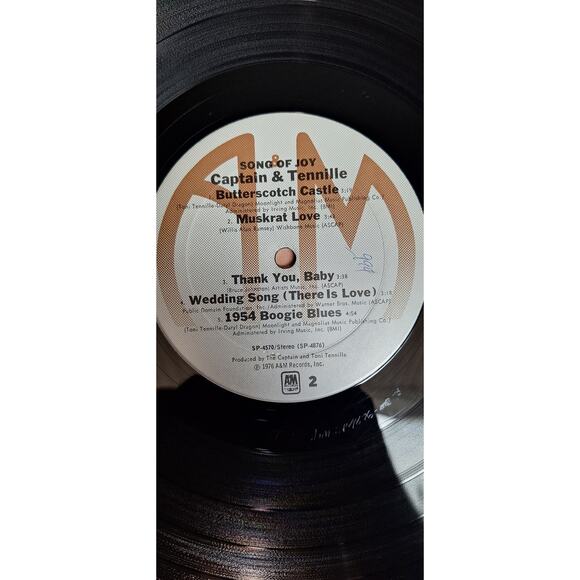 Captain & Tennille- 2 Vinyl LPs-A&M Records SP-4570 & SP-3405- You get both! - Picture 3 of 12